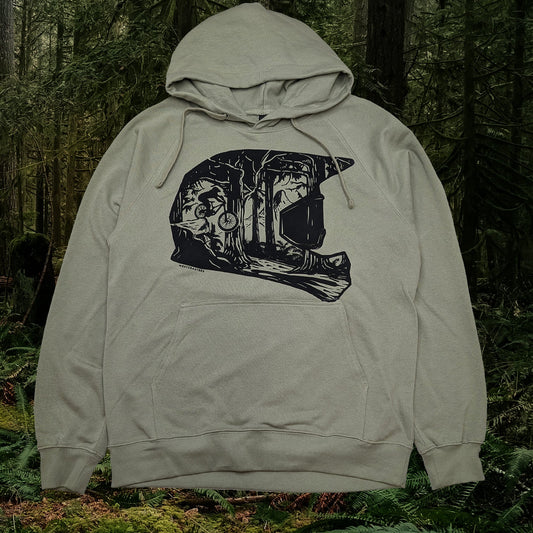 Forest Helmet Unisex Hoodie