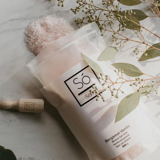 So’ Salty Himalayan Mineral Salt Soak- 800g