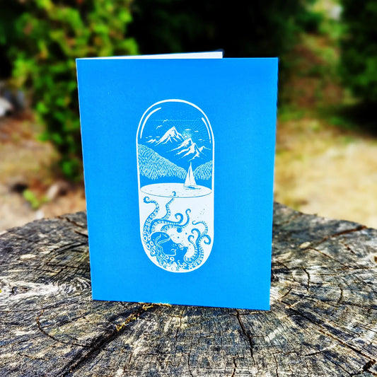 Chill Pill Art Card