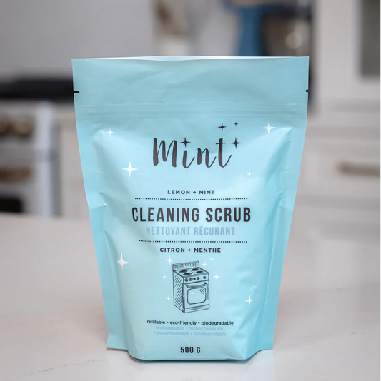 Cleaning Scrub Large Bag 500G - Mint