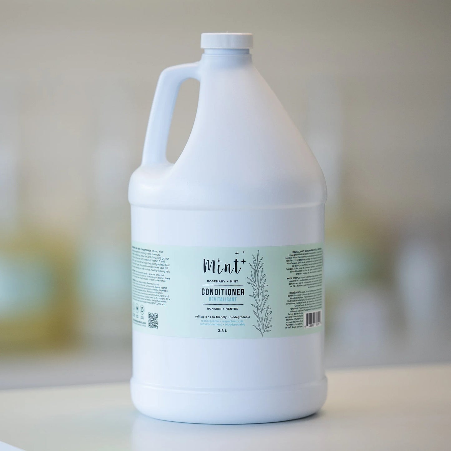 Conditioner refill jug