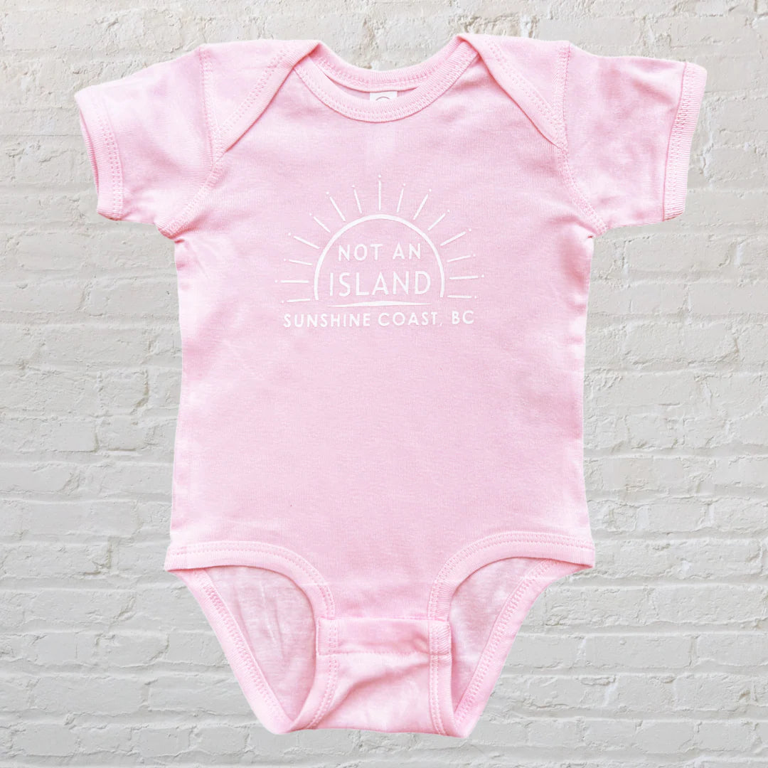 Not an Island Baby Onsie