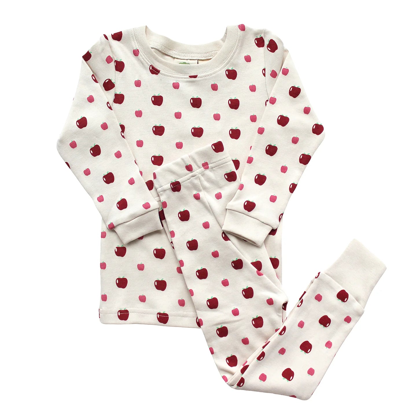 My Jammies organic cotton pajamas Apples