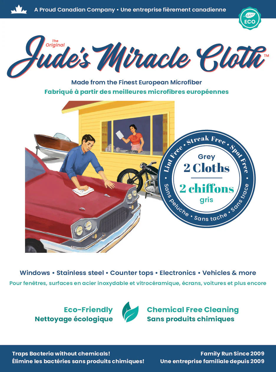 Jude's Miracle Car Cloth 2 pack