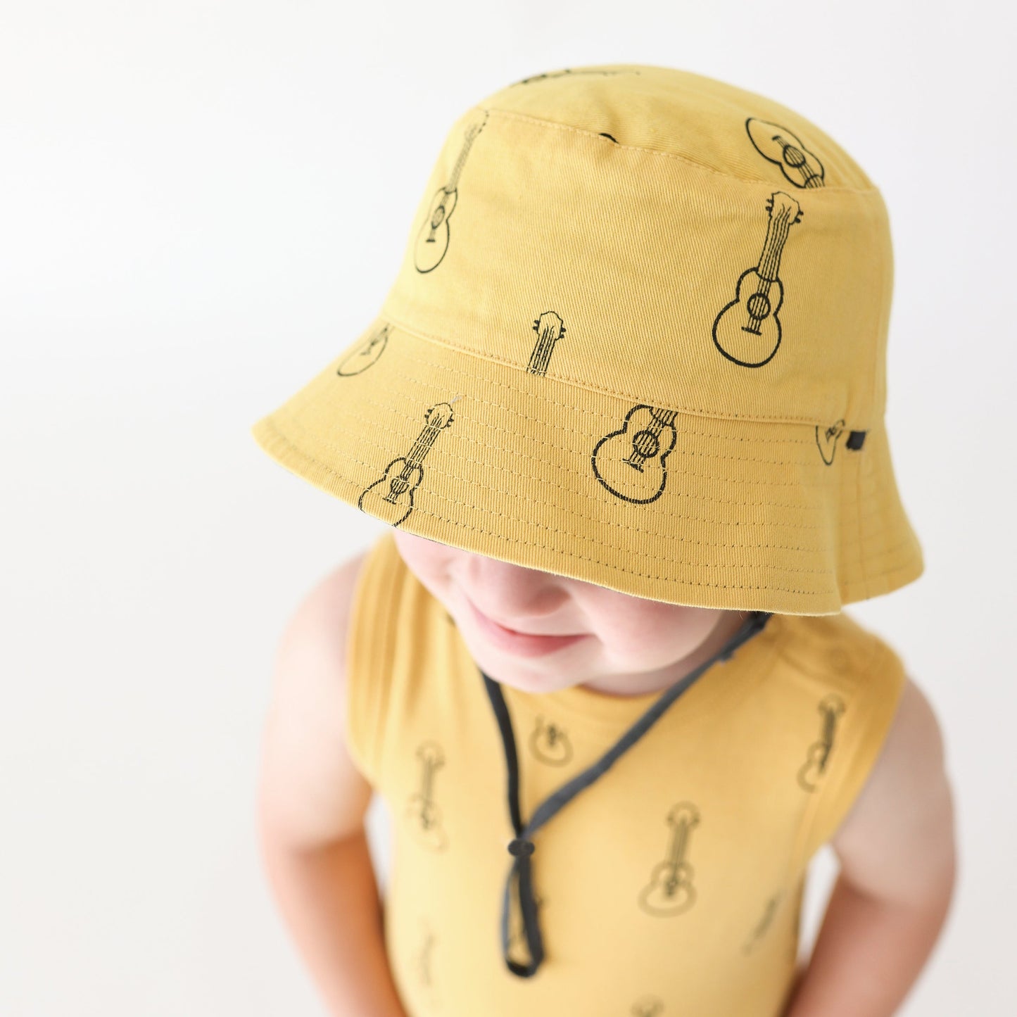 Baby Bucket Hat - Reversible - Guitars- Parade