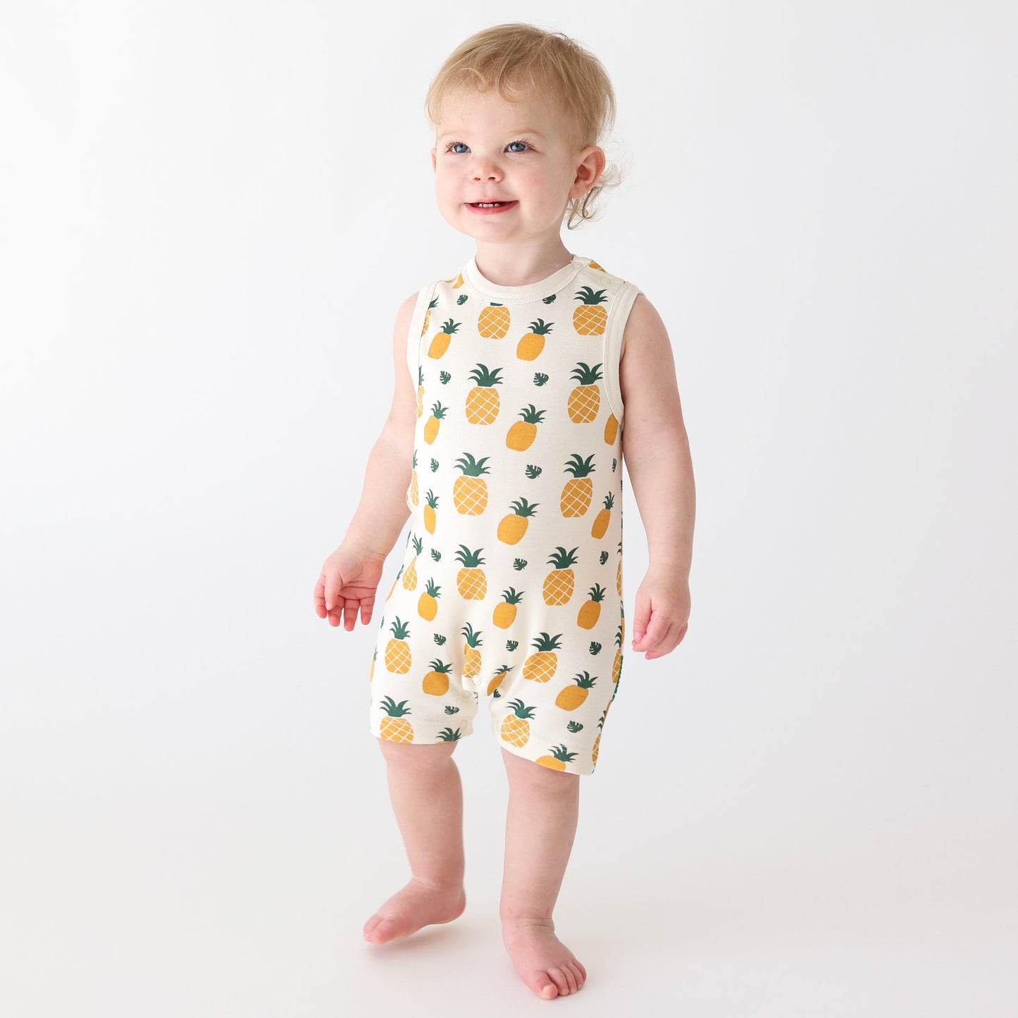 Baby Tank Romper Pinapple-Parade