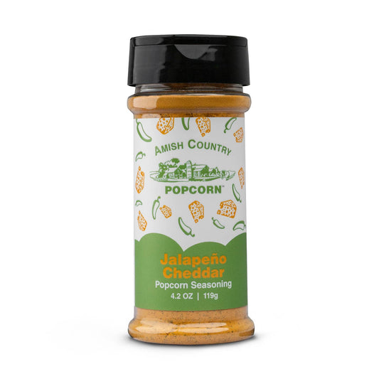 Jalapeño cheddar popcorn seating