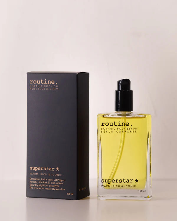 Superstar Body Oil - Routine