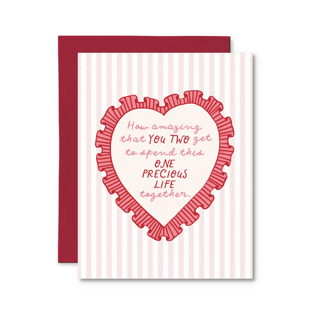 One Precious Life Together - Wedding Card