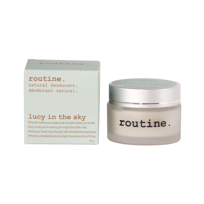 Lucy In the Sky Natural Deodorant Jar-Routine Cream