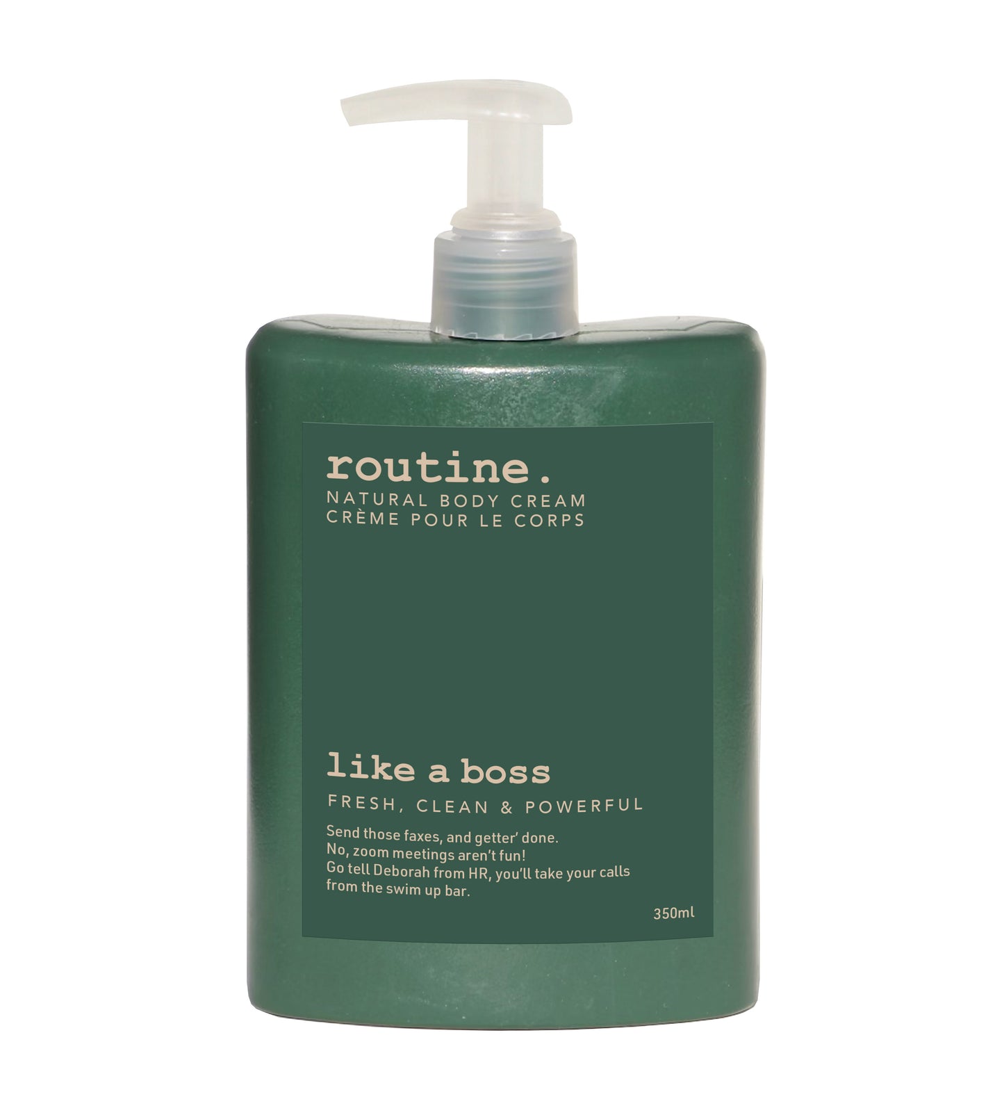 Like A Boss Natural Body Cream- Routine Cream
