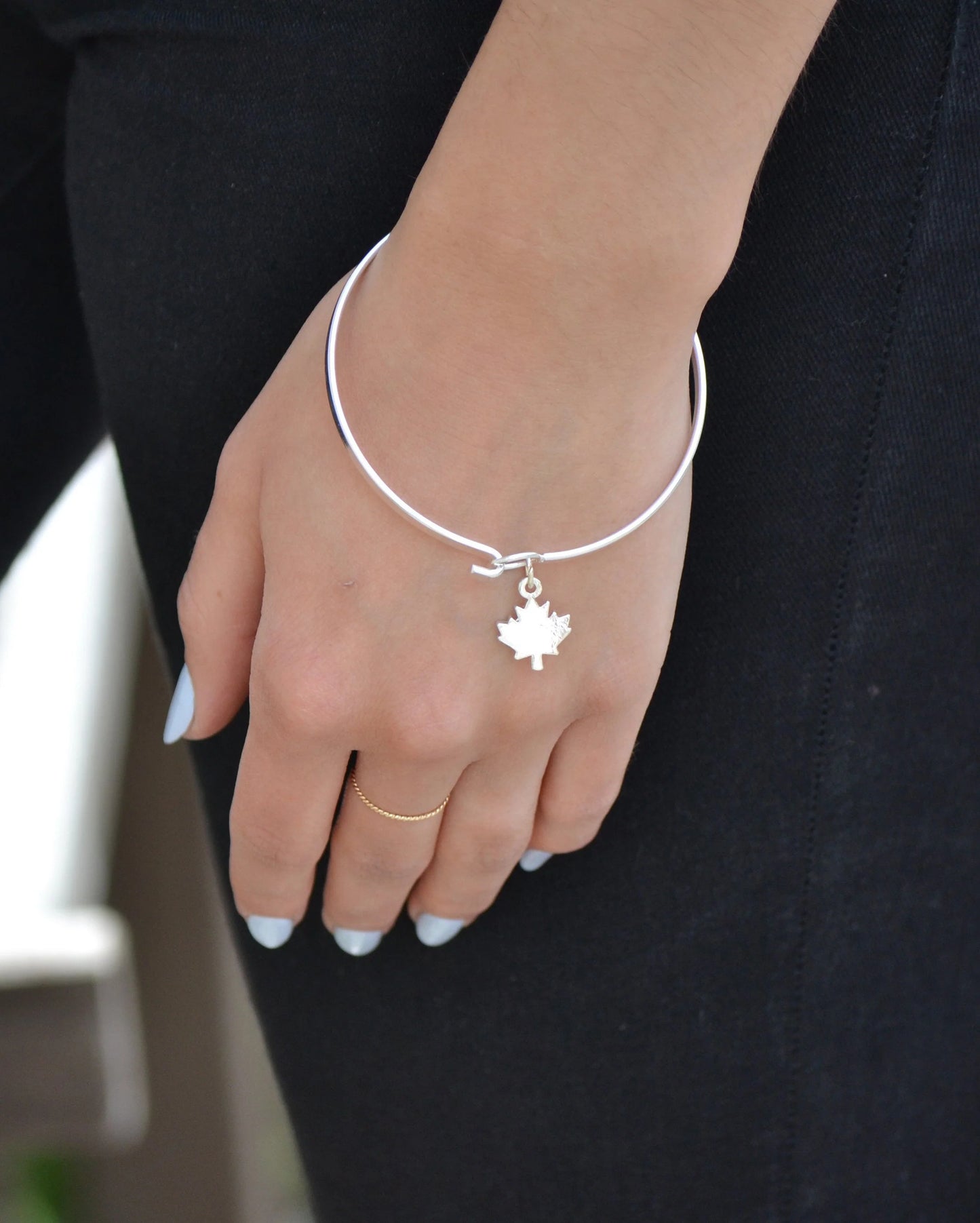 Canadian Pride Bangle GOLD or SILVER