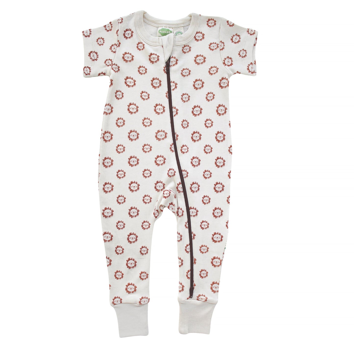 Baby 2 way zip romper - Lions - Parade