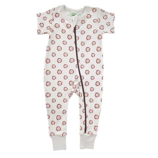 Baby 2 way zip romper - Lions - Parade