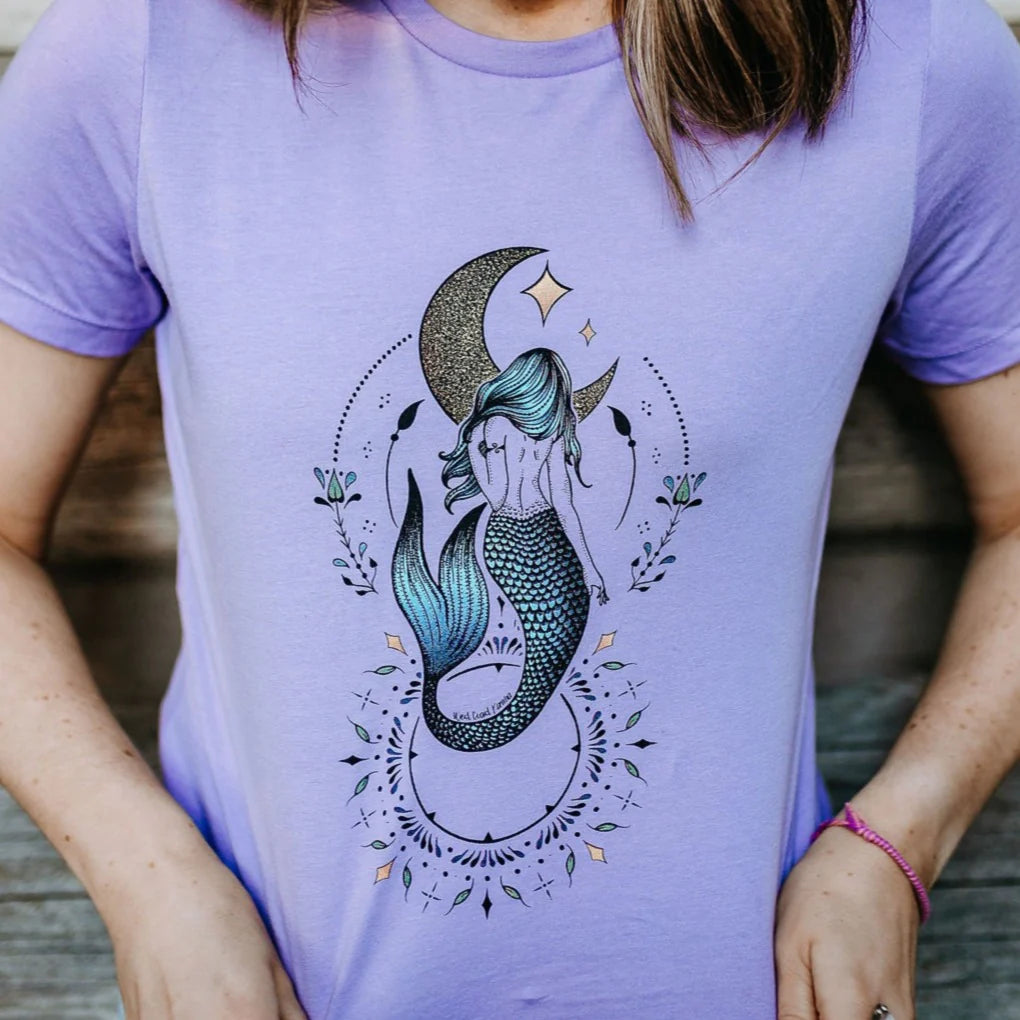 Celestial Mermaid Relaxed Fit T-shirt