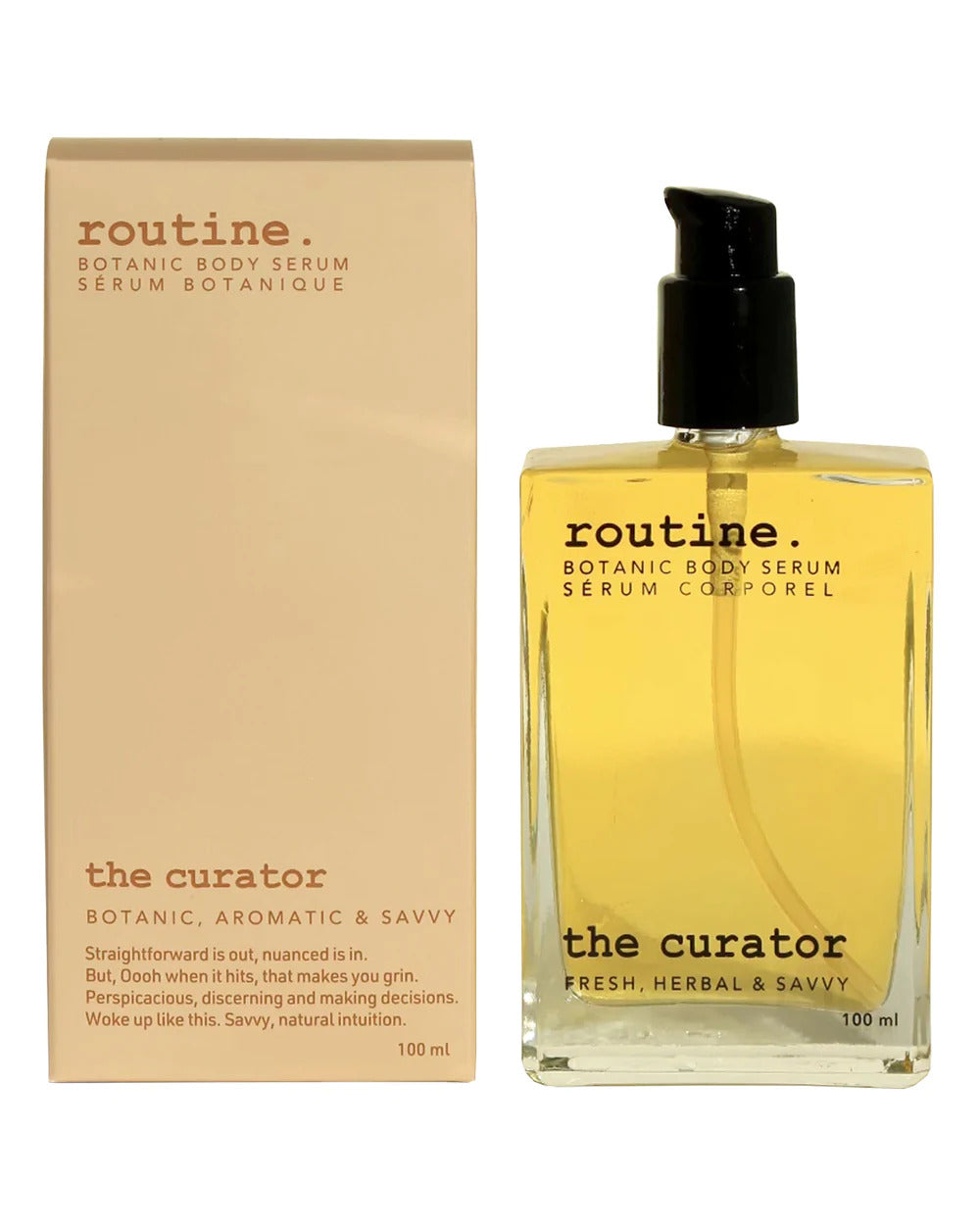 The Curator Body Oil - Routine