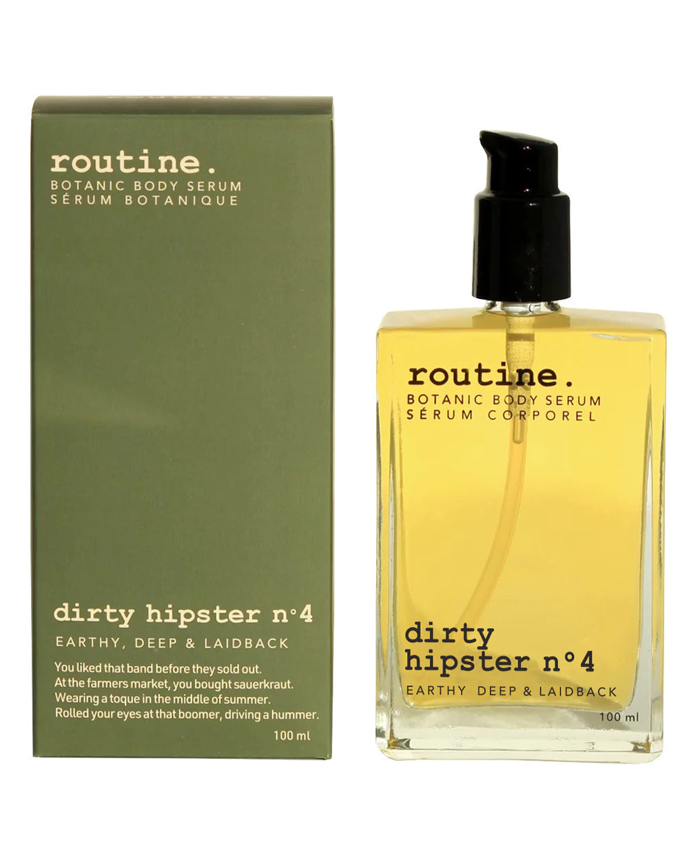 Dirty Hipster Body Oil - Routine