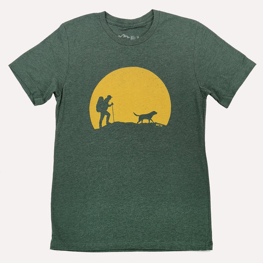 T-shirt Unisex Dog Hiking-Westcoastees
