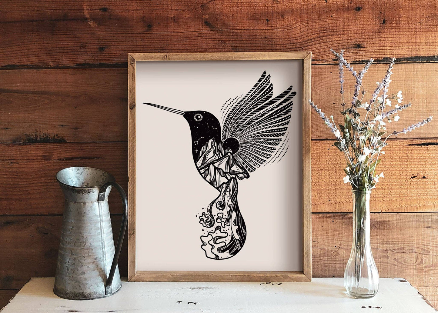 Hummingbird Print