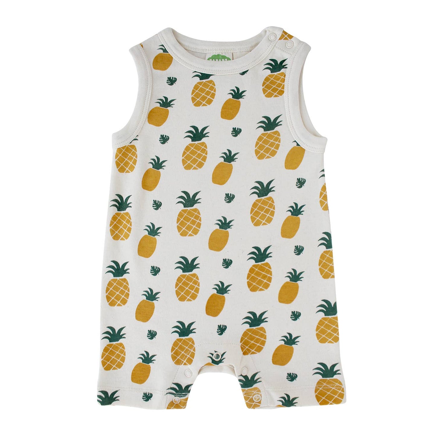 Tank Rompers - Signature Prints: Palm Leaves / 12-18 Months