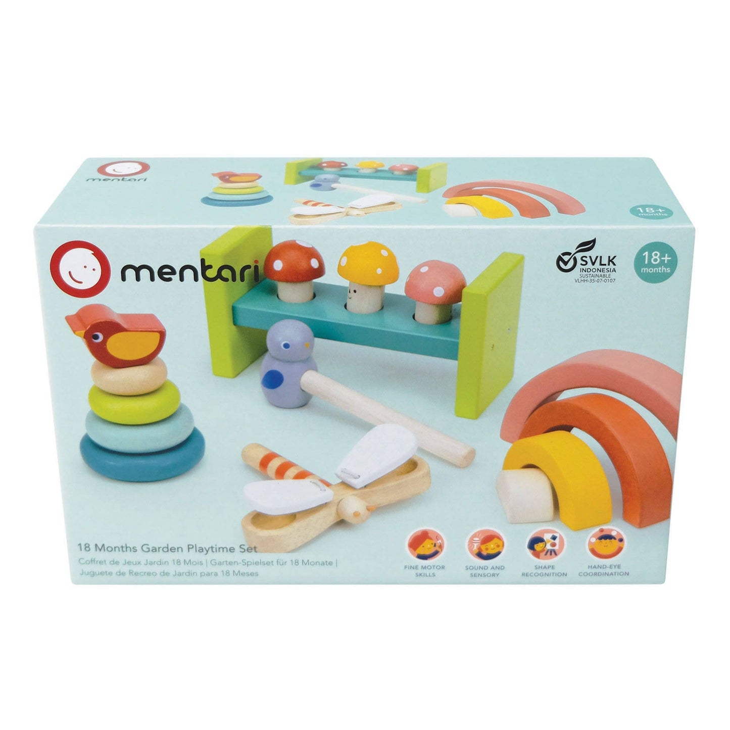 Mentari Toys | 18 Months Garden Playtime Set