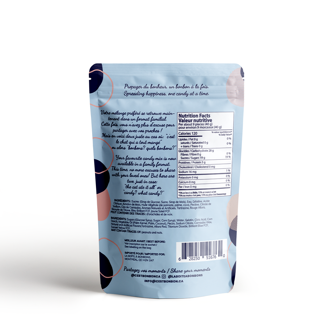 Candy - Sweet Mix - Large - Gummy Candies - BonBon