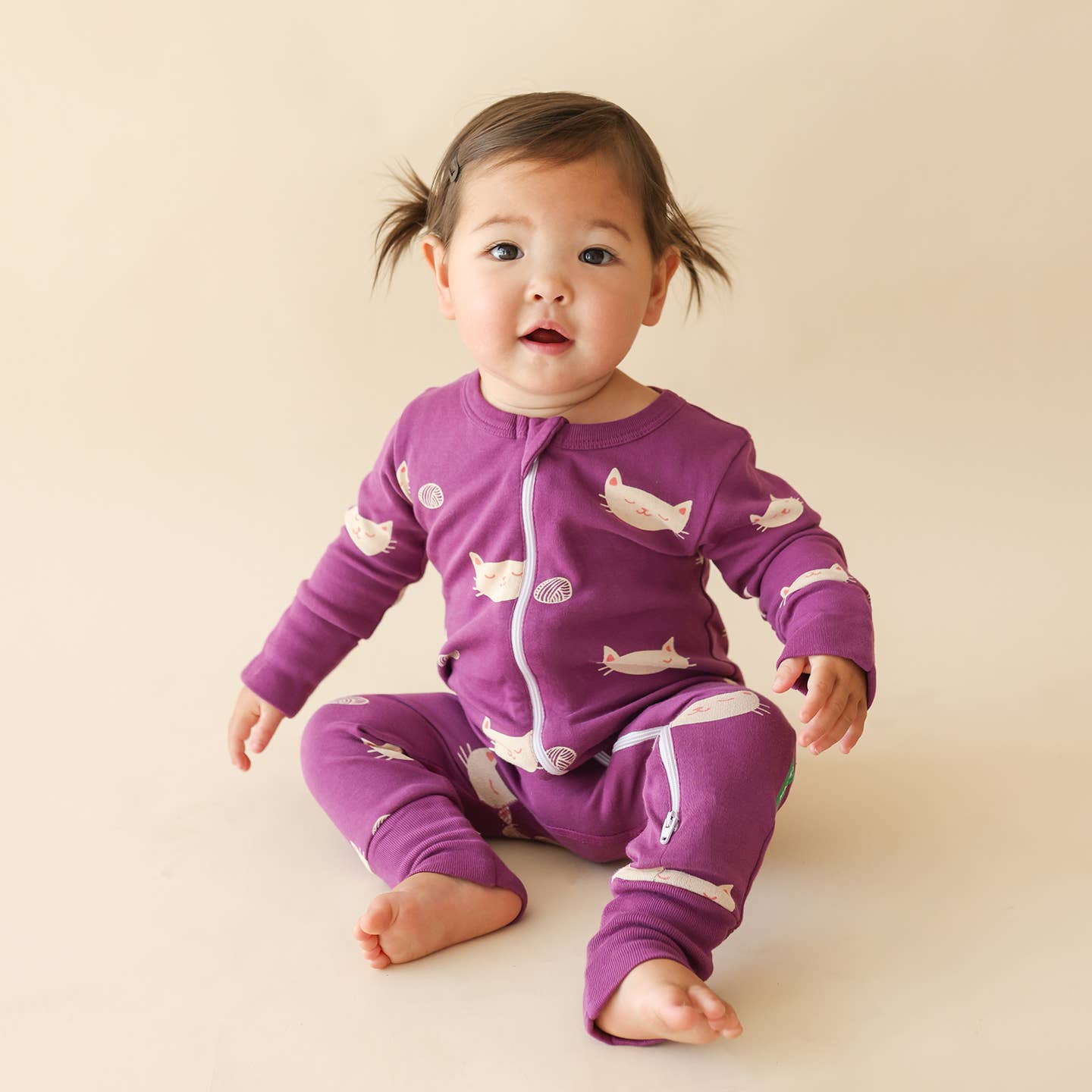Baby Romper 2 way zipper