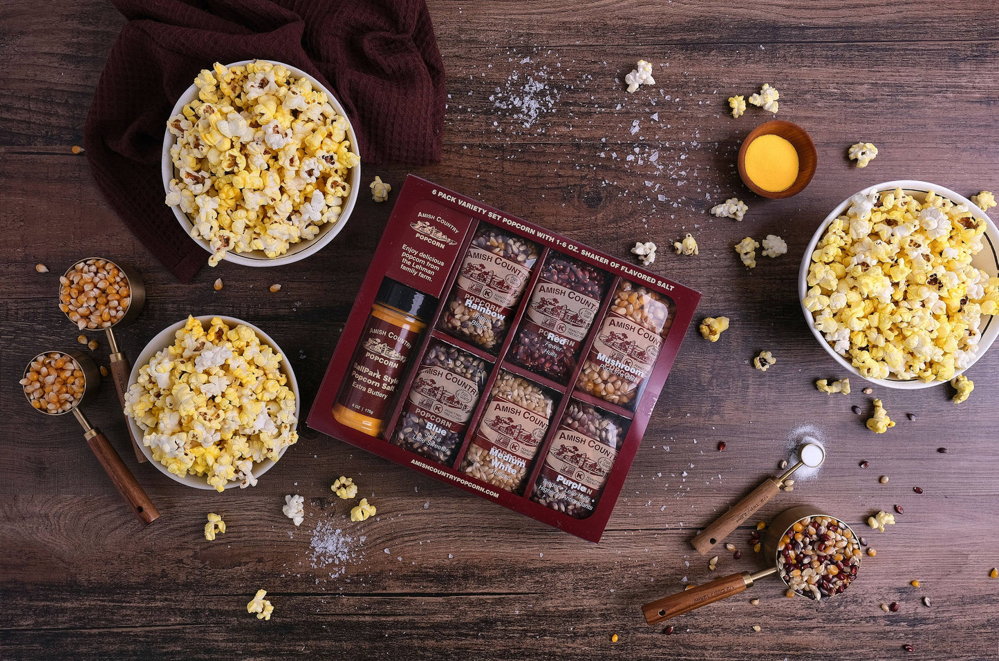 Popcorn 6 pack kit