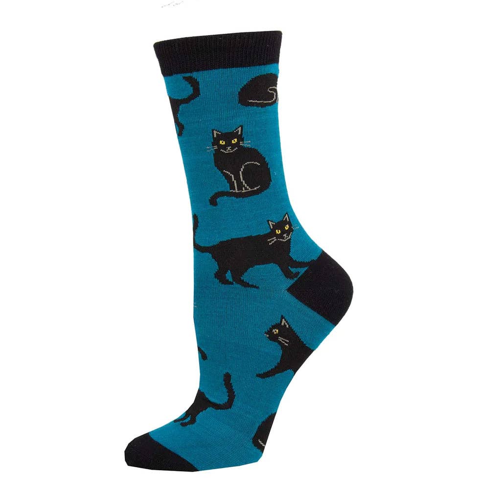 Ladies - Bamboo - Black Cat