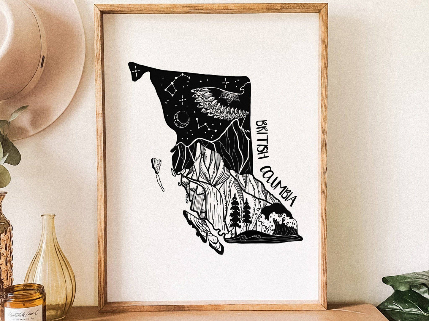 British Columbia Print