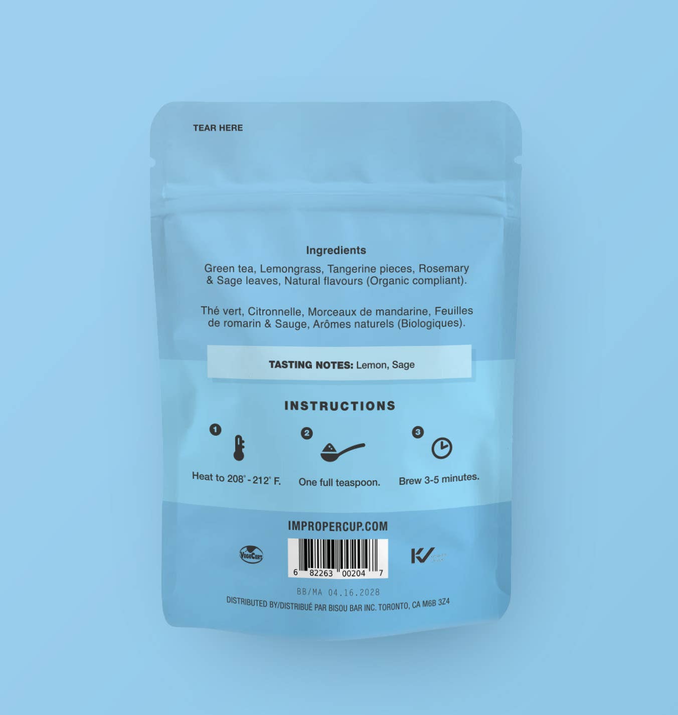 Calm the F Down Green tea