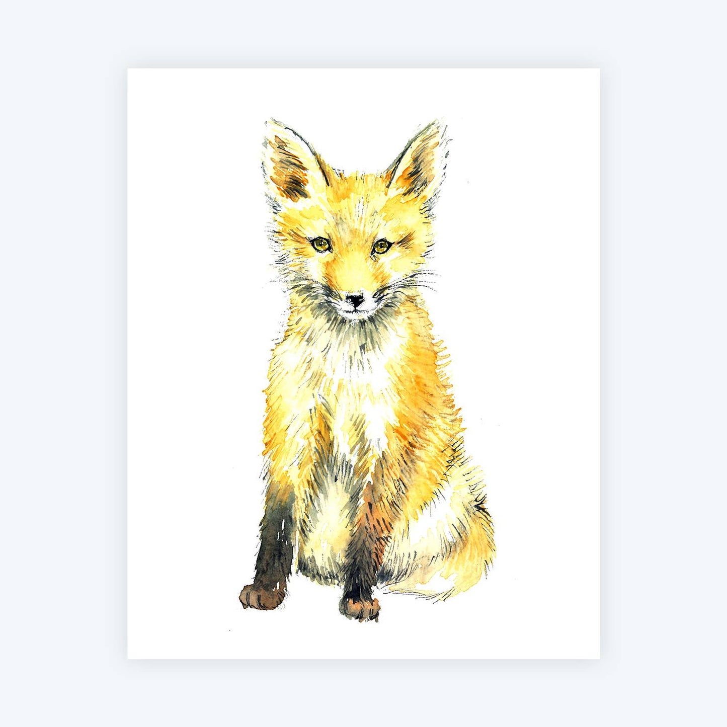 Baby Fox Art Print