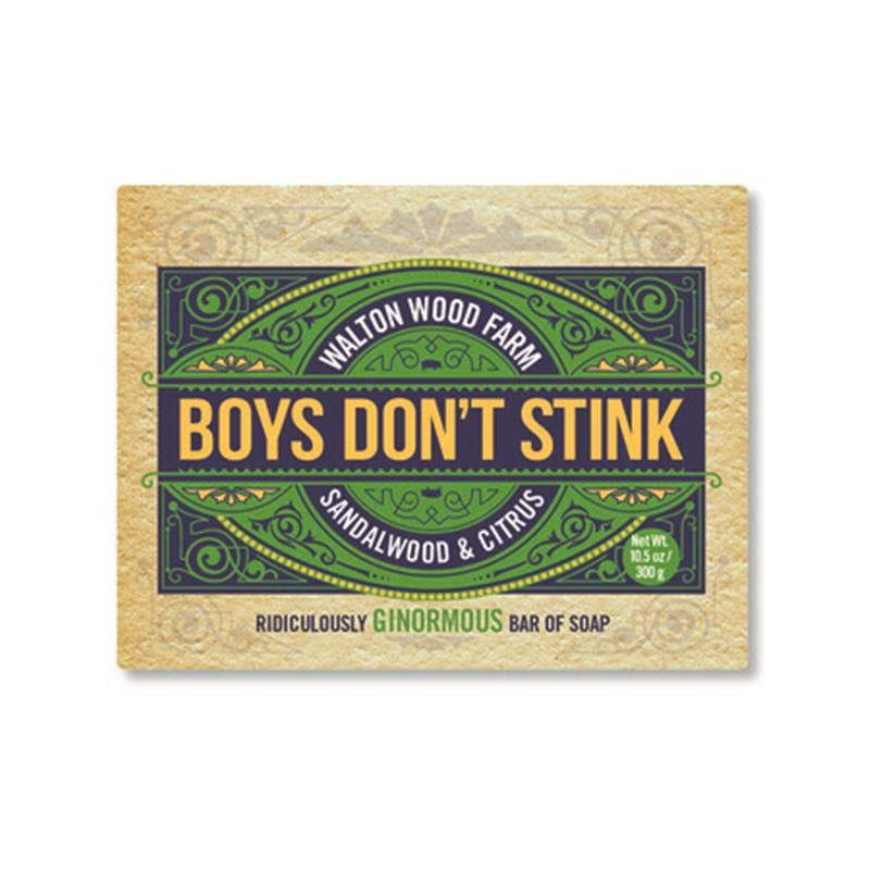 Boy's Don't Stink Soap - Sandalwood&Citrus 10.5oz