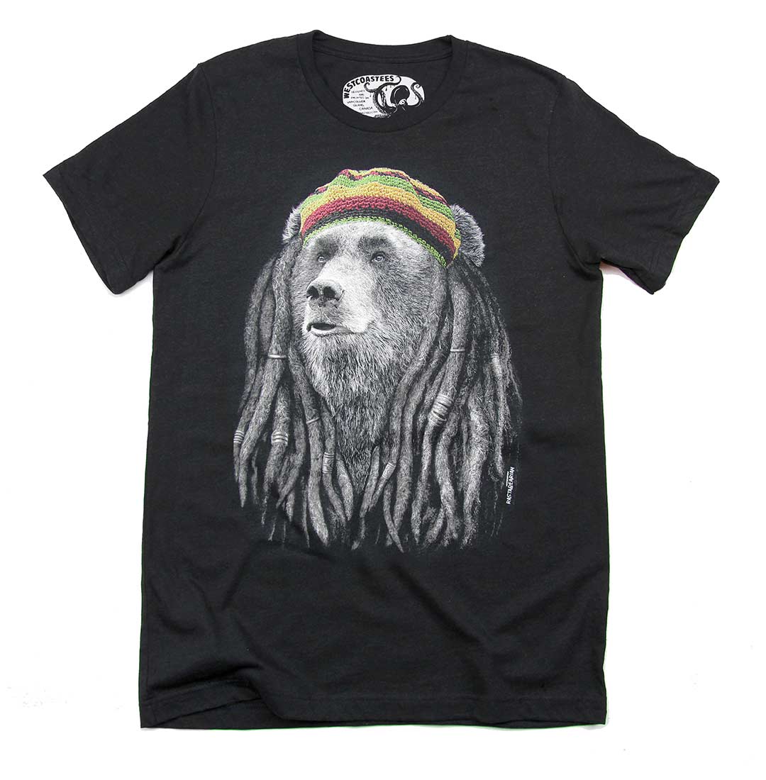 Rastabearian Adult Unisex T-shirt