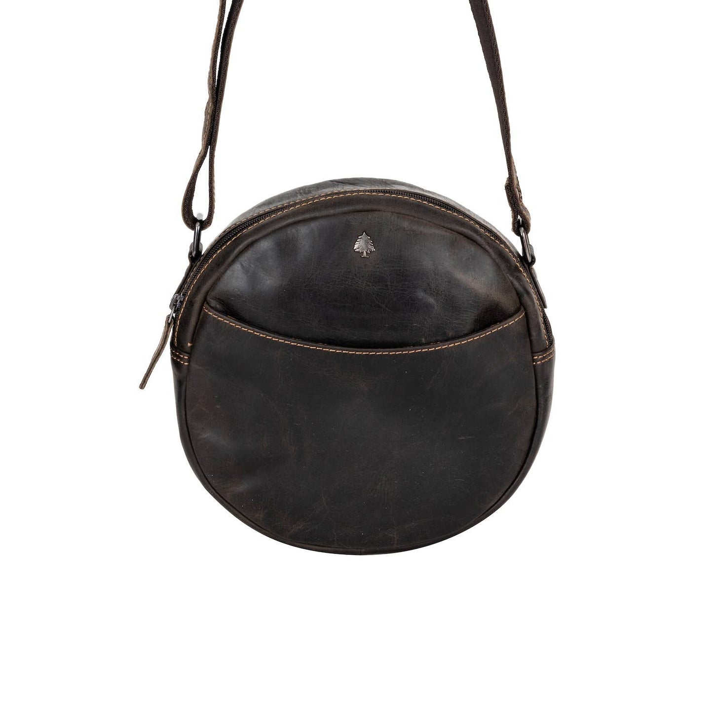 Leather Shoulder Bag - Sandy