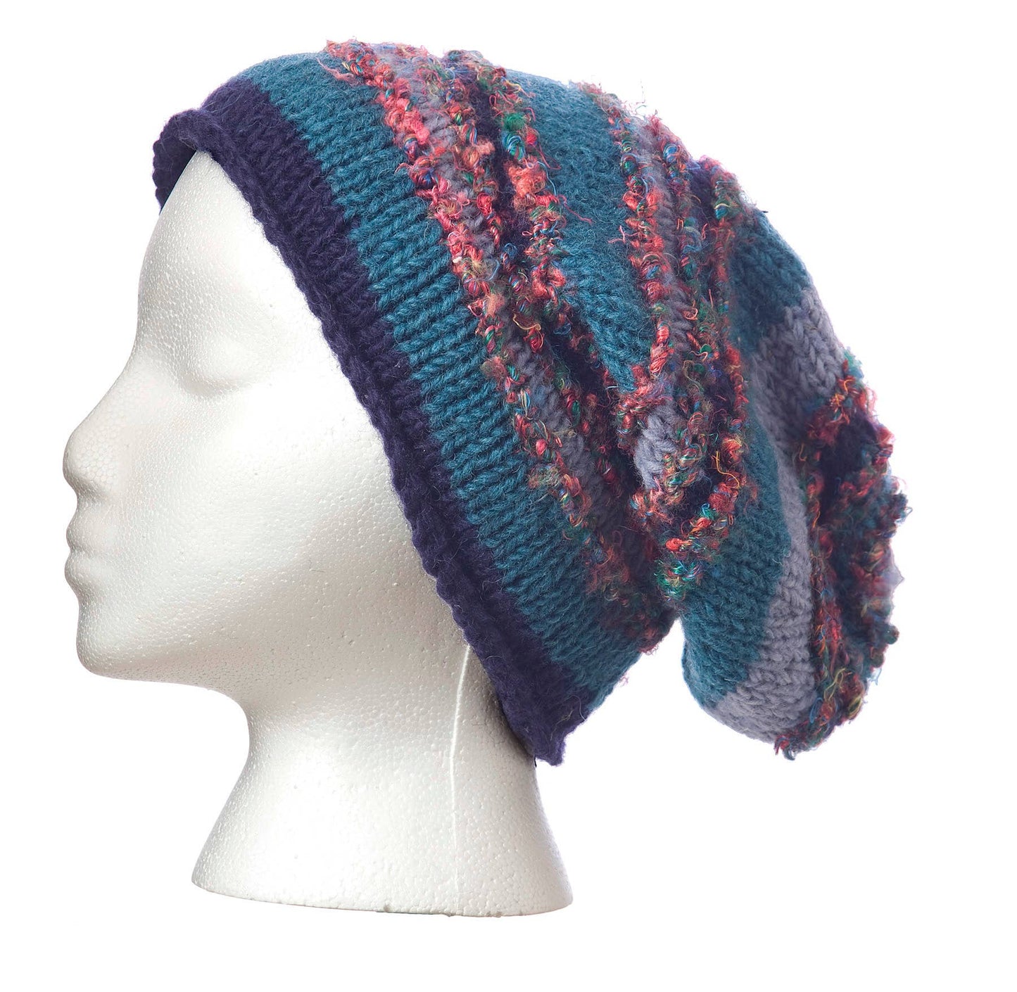 Swool Stripe Slouch Hat