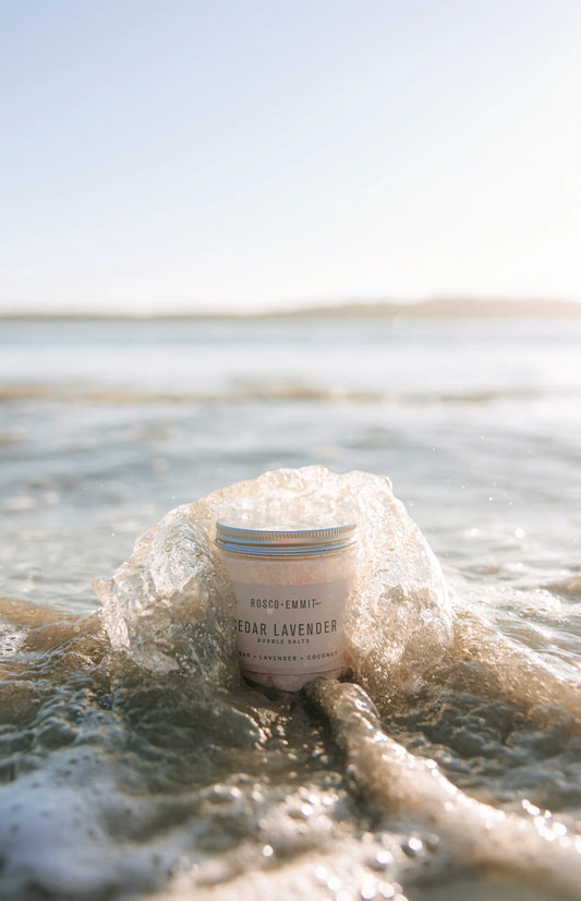 Cedar Lavender Bubble Bath Salts