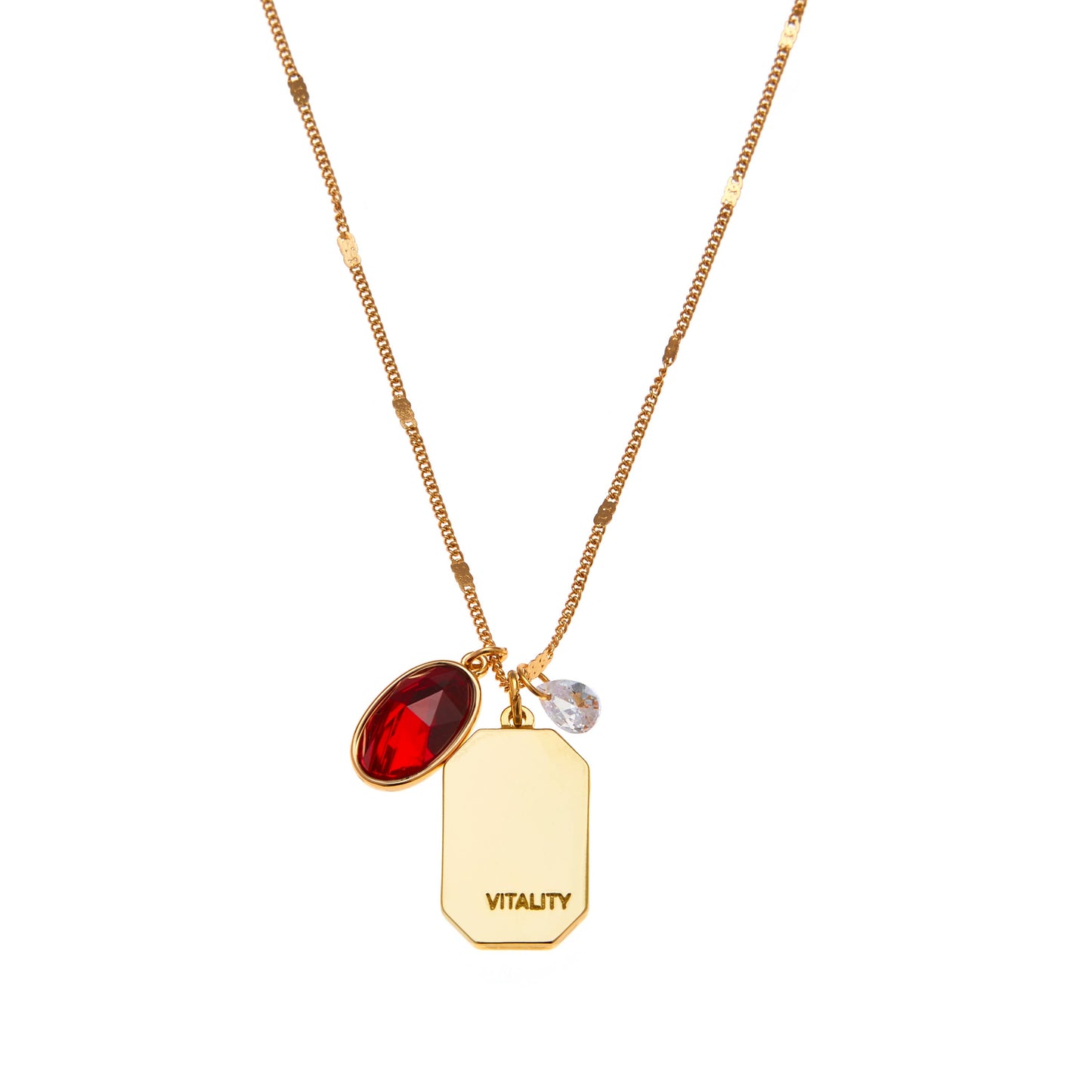July Birthstone Necklace | Birthday Jewelry