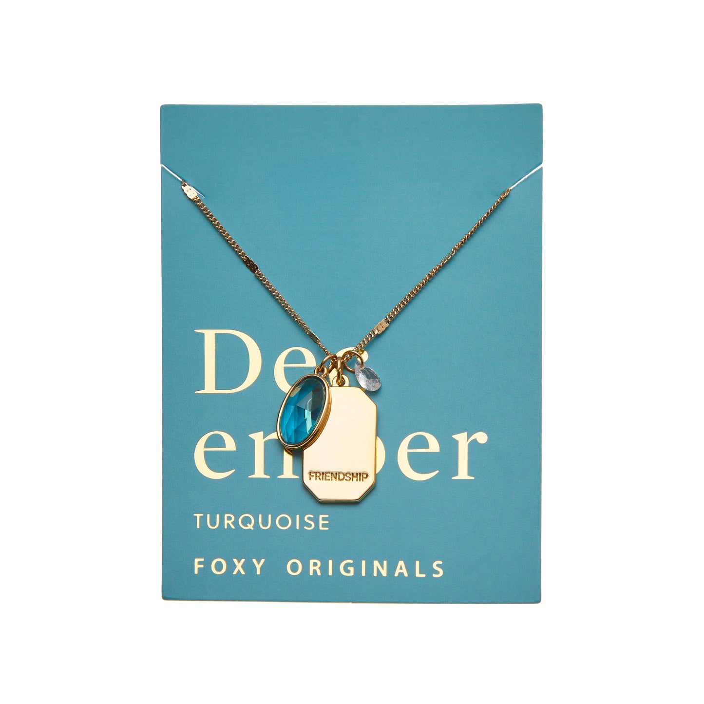 December Birthstone Necklace | Birthday Jewelry