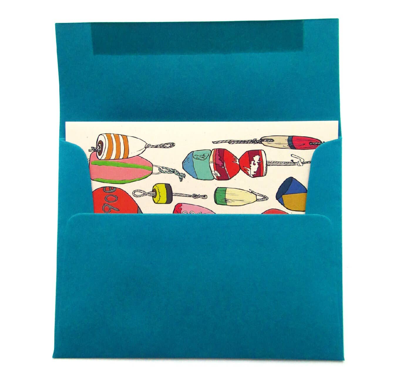 Colorful Buoy Everyday Greeting Card