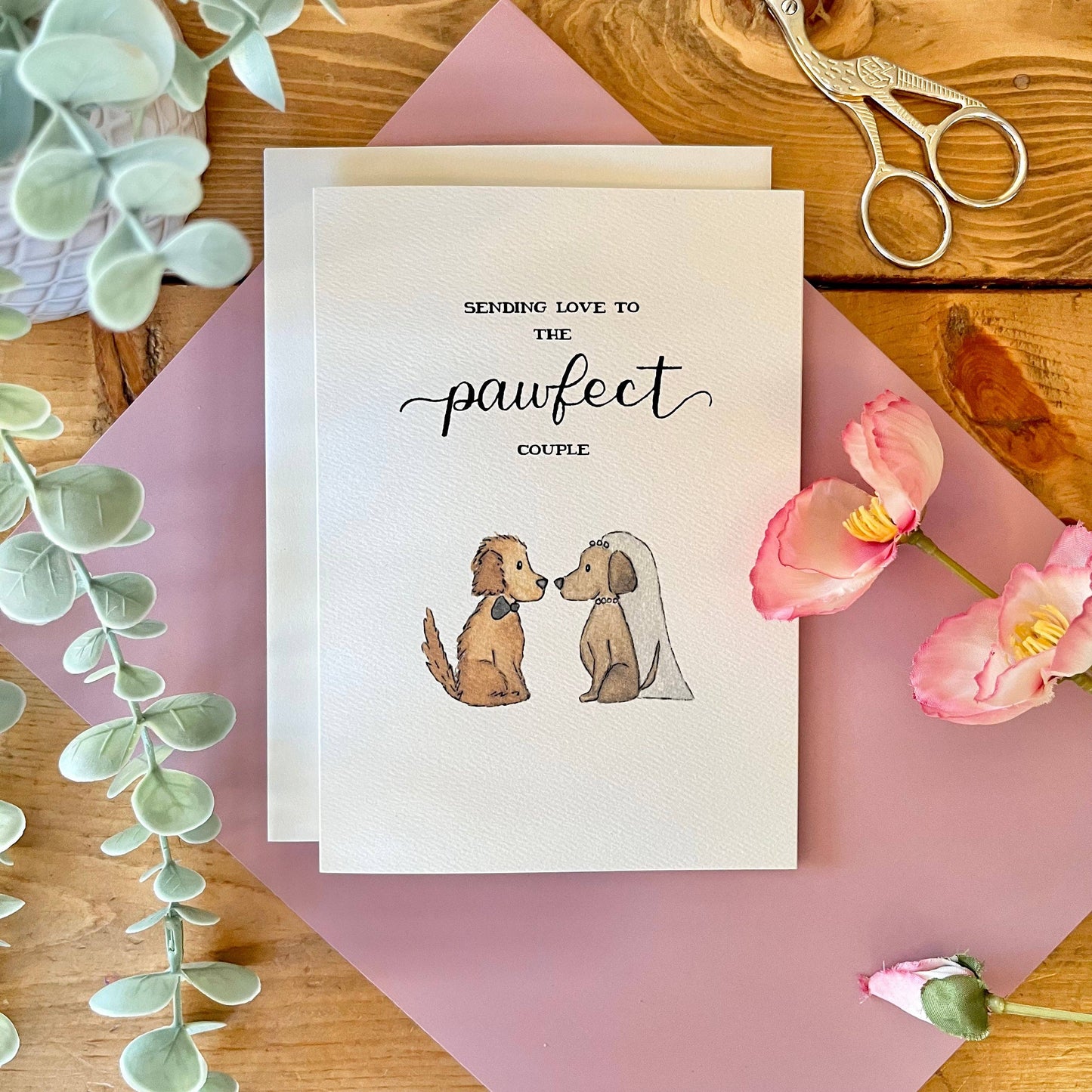 Pawfect Couple Card