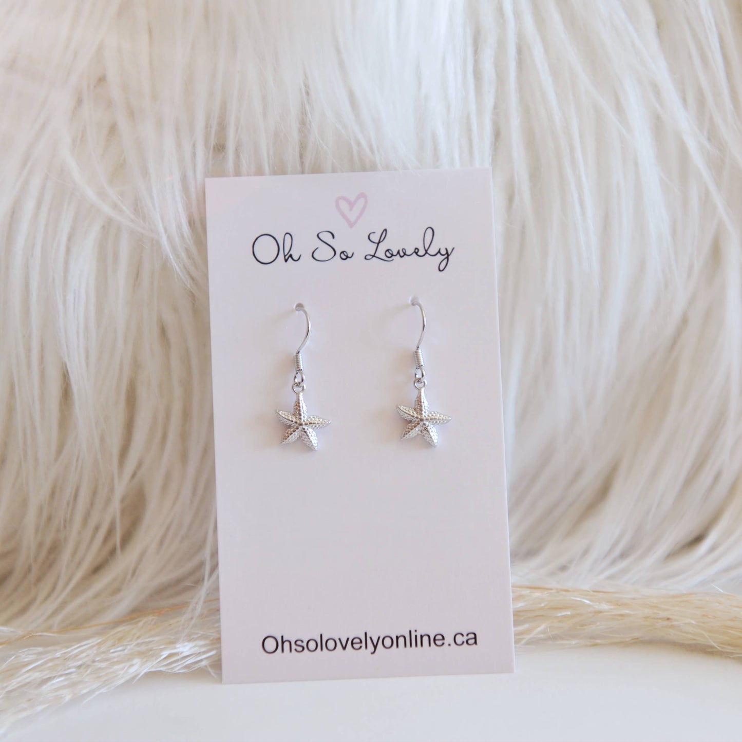 Starfish earrings