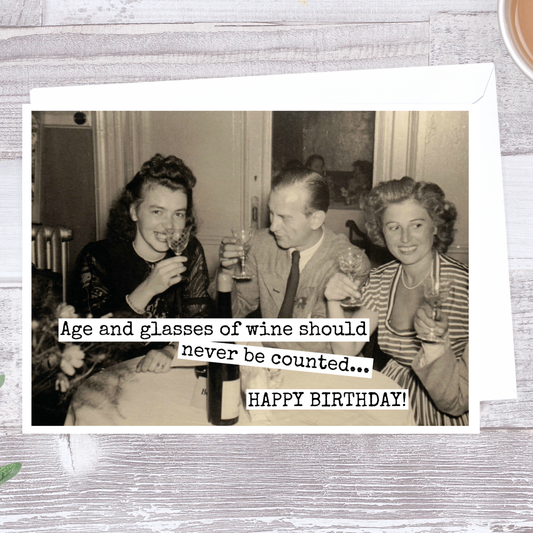 Age And Glasses Of Wine...