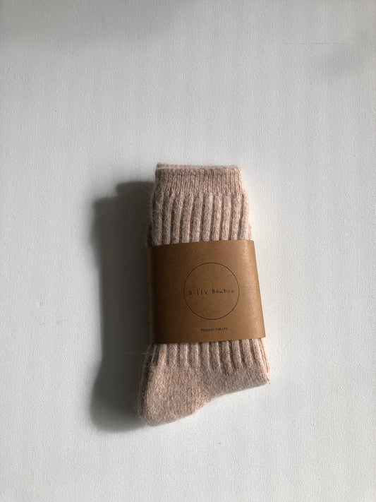 ROYAL ANGORA WOOL SOCKS - mélange