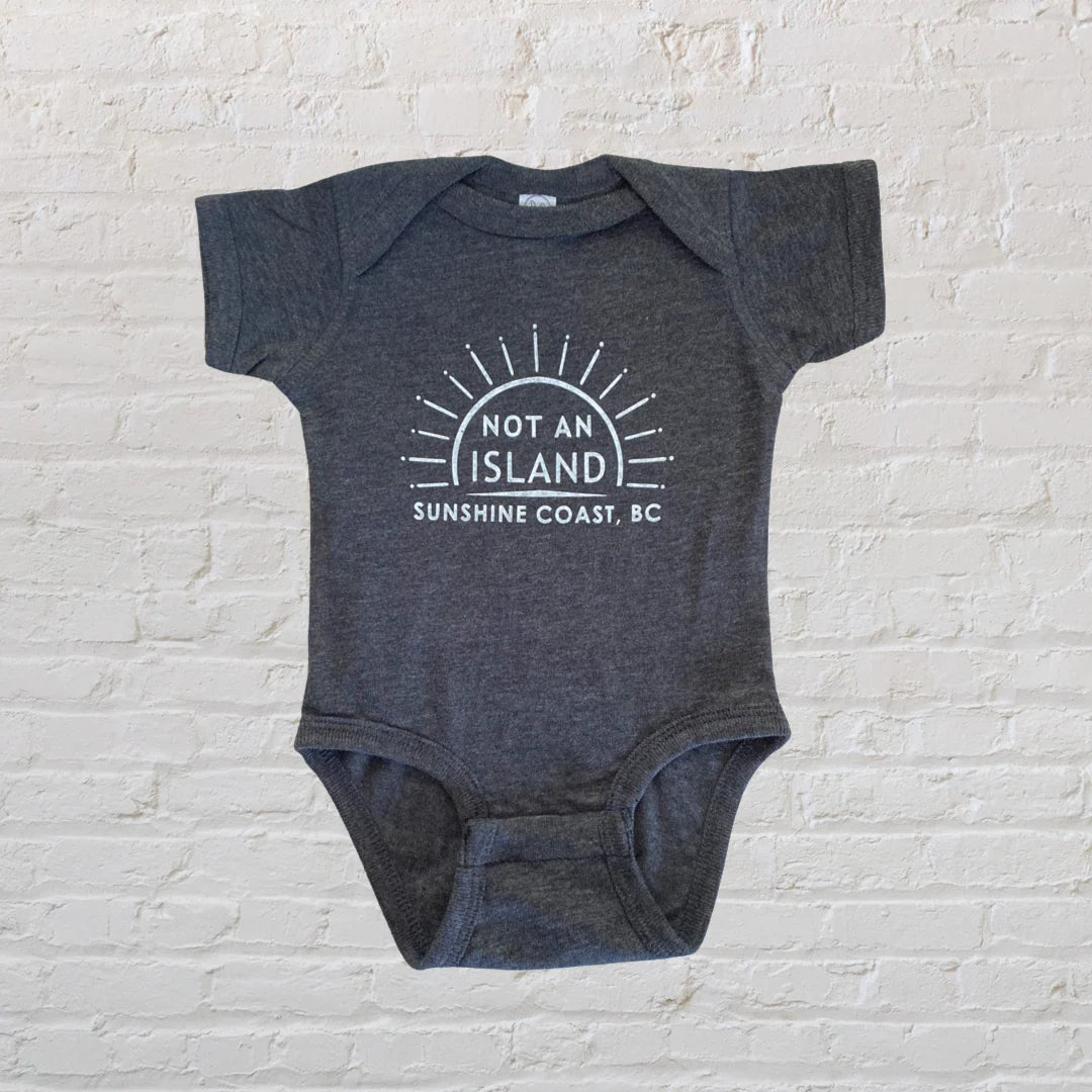 Not an Island Baby Onsie