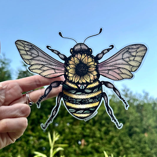 Bee Colourfull Car Decal