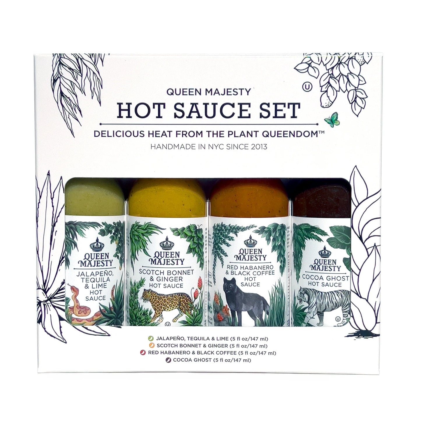 Queen Majesty Hot Sauce Set