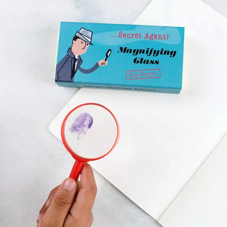 Secret Ageent Magnifying Glass- Top Secret