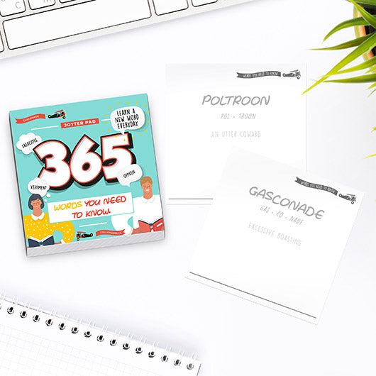 Words you need to know 365 jotter pad