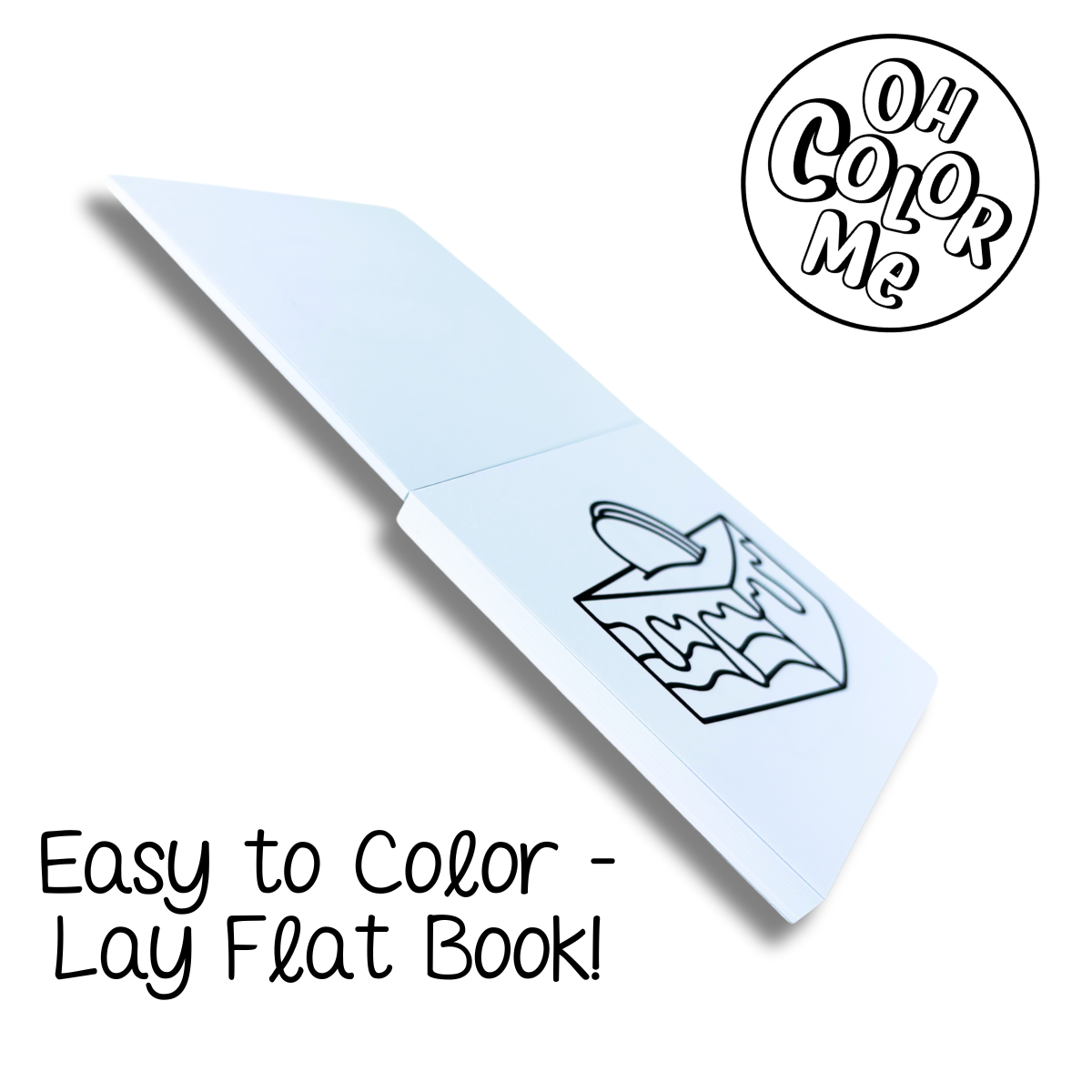 Mini Coloring Book Heart Companions, 4"x4", Stocking Stuffer